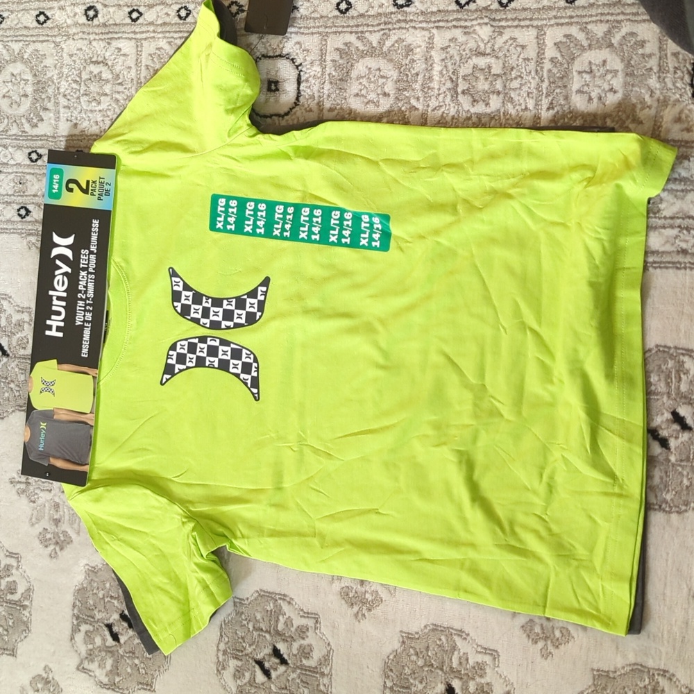 Youth 14/16 : Hurley 2 Pk T-shirt